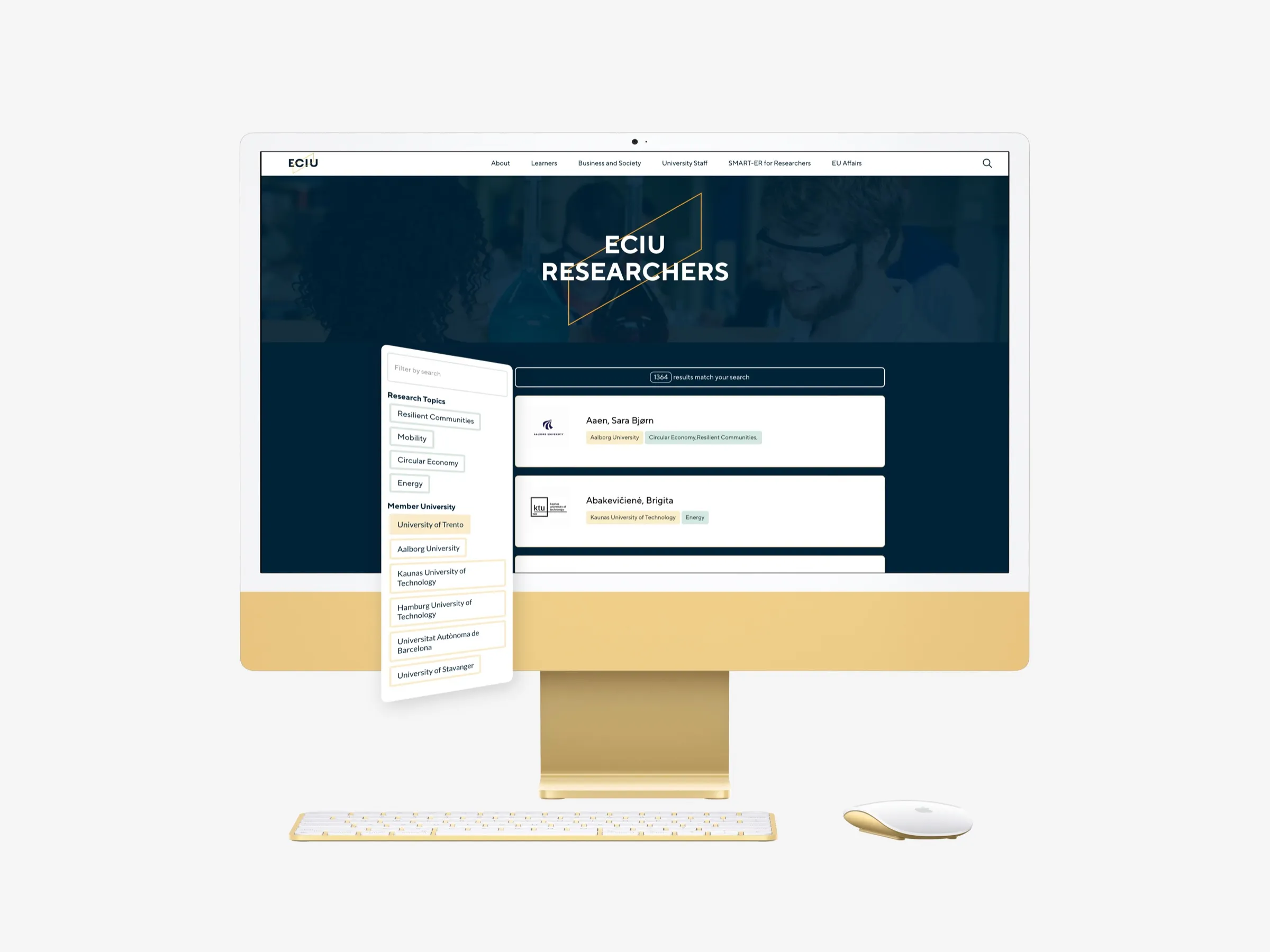 ECIU Researcher Database
